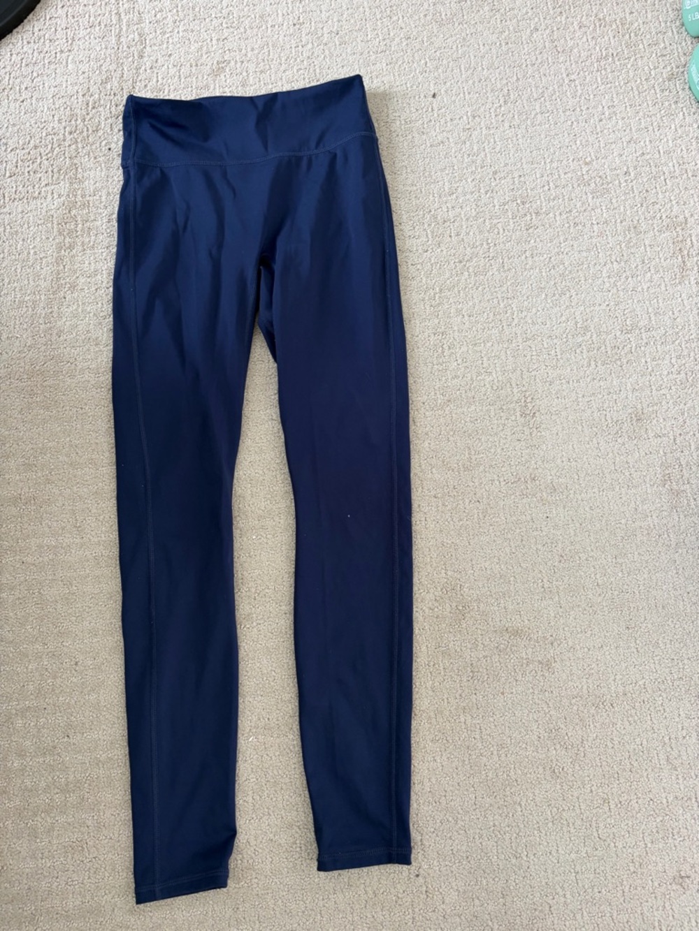 Fabletics Motion 365+ Navy High-Waist Leggings